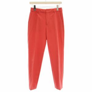 ルーニィ LOUNIE CARREMAN テーパードパンツ スラックス 38 ピンク /☆G レディース