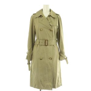 ドゥーズィエムクラス DEUXIEME CLASSE トレンチコート スプリングコート 裏地シルク ベルト付 カーキ /MY ■OS レディース
