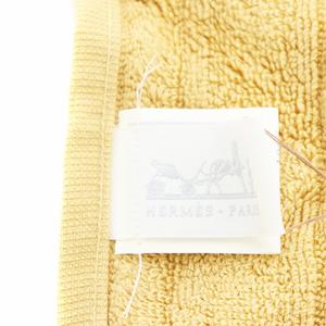 未使用品 エルメス HERMES ラビリンス ハンドタオル ハンカチ コットン ベージュ 101299M-02 /AN2 ■OH レディース