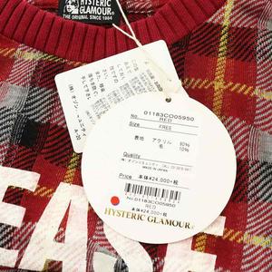 未使用品 ヒステリックグラマー HYSTERIC GLAMOUR ワンピース ロング丈