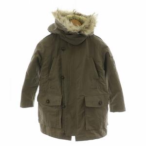 バーバリー チルドレン BURBERRY CHILDREN ミリタリーコート ジャケット フーディー アウター 子供服 ジュニア 8Y 130cm ブラウン C9C04-440-07 /NQ キッズ