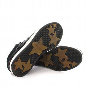 ジミーチュウ JIMMY CHOO スニーカー ローカット シューズ ドット ラメ 35 黒 /YM レディース