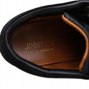 ジミーチュウ JIMMY CHOO スニーカー ローカット シューズ ドット ラメ 35 黒 /YM レディース