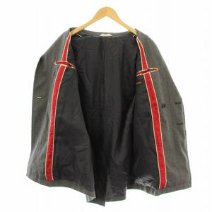 ポールスミスコレクション PAUL SMITH COLLECTION トレンチコート ショート ウール ベルト付き M グレー 254204 4158 /KU メンズ