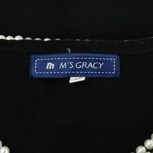 エムズグレイシー M'S GRACY カーディガン ニット 長袖 ビジュー