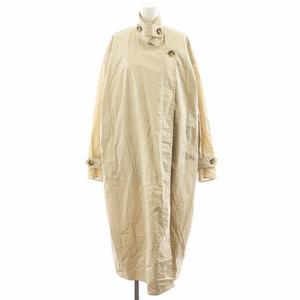 ミューズ ドゥーズィエム クラス MUSE de Deuxieme Classe 23AW lightning ダスターコート ロング丈 コットン F ベージュ 23020500402030 /AN46 レディース