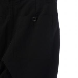 マーガレットハウエル MHL. 24AW WOOL COTTON TWILL TROUSERS ウール