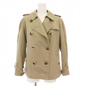 アレキサンダーマックイーン ALEXANDER MCQUEEN トレンチコート ショート丈 アウター 38 ベージュ 222719 /YM レディース