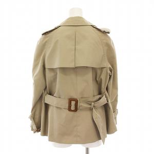 アレキサンダーマックイーン ALEXANDER MCQUEEN トレンチコート ショート丈 アウター 38 ベージュ 222719 /YM レディース
