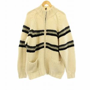 チャップス CHAPS ラルフ ローレン RALPH LAUREN カウチンカーディガン ニット 長袖 L ベージュ 1631-3430 /OR メンズ