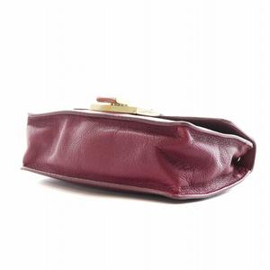ジミーチュウ JIMMY CHOO ハンドバッグ ゴールド金具 レザー 紫 パープル /AN9 ●D ■OH レディース