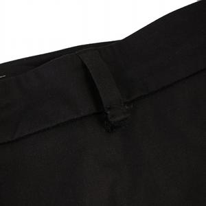 グッチ GUCCI スラックスパンツ ジップフライ ウール 40 黒 /BM レディース