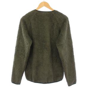 パタゴニア Patagonia Los Gatos Crew ロスガトスクルー トレーナー フリース 長袖 クルーネック 切替 ロゴ S カーキ 25895 /BB メンズ
