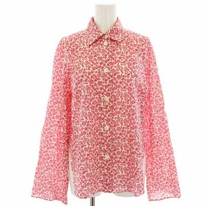 バッカ BACCA 24SS サマーリバティプリントシャツ ブラウス 花柄 長袖 