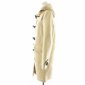 グローバーオールコレクション GLOVERALL COLLECTION ダッフルコート ロング丈 フード ウール アウター M ベージュ /AN32 レディース