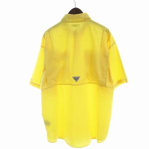 コロンビア Columbia PFG フィッシングシャツ ナイロン XL 黄 イエロー