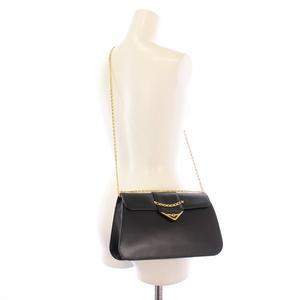 カルティエ Cartier サファイアライン ショルダーバッグ レザー