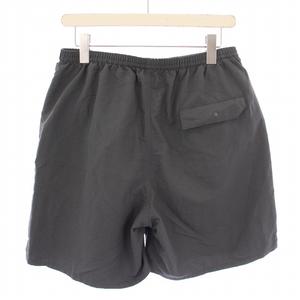 パタゴニア Patagonia Baggies Shorts バギーショーツ ショートパンツ イージー ウエストゴム ナイロン ロゴ M グレー 58034SP20 /BB メンズ