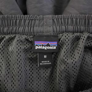 パタゴニア Patagonia Baggies Shorts バギーショーツ ショートパンツ イージー ウエストゴム ナイロン ロゴ M グレー 58034SP20 /BB メンズ