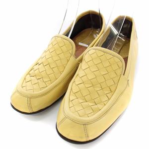 ボッテガヴェネタ BOTTEGA VENETA ローファー イントレチャート レザー 