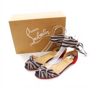 クリスチャンルブタン Christian louboutin フラット サンダル