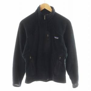 パタゴニア Patagonia R2 FLEECE JACKET フリースジャケット ロゴ S 黒 ブラック 25135 /AN45 メンズ