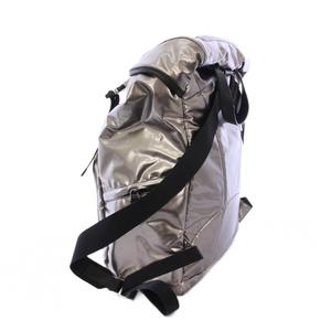 プラダ PRADA TESSUTO METAL リュックサック バックパック デイパック トライアングルロゴ シルバー 1BZ039 /KH ■OH メンズ