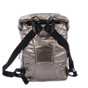 プラダ PRADA TESSUTO METAL リュックサック バックパック デイパック トライアングルロゴ シルバー 1BZ039 /KH ■OH メンズ