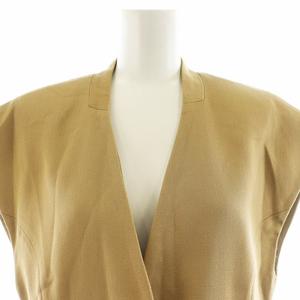 未使用品 トゥデイフル TODAYFUL 23SS サテンオーバーベスト Satin Over Vest 38 ベージュ 123101106 /AN50 レディース 未使用品 トゥデイフル TODAYFUL 23SS サテンオーバーベスト