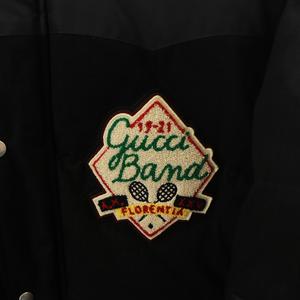 グッチ GUCCI ダウンジャケット ダウンベスト 2way ロゴワッペン アウター 52 黒 ブラック 641311 /AN39 メンズ