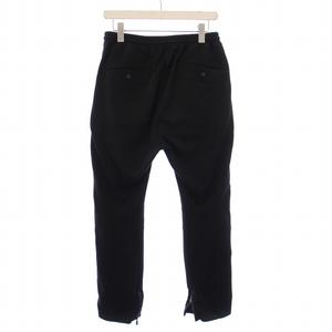 ノンネイティブ nonnative HIKER EASY PANTS TAPERED FIT P/R/P JERSEY ハイカーイージーパンツ テーパードフィットP/R/Pジャージ スラックス ウエストゴム ストレッチ サイドライン 0 黒 ブラック NN-P3447 /BB メンズ