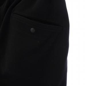 ノンネイティブ nonnative HIKER EASY PANTS TAPERED FIT P/R/P JERSEY ハイカーイージーパンツ テーパードフィットP/R/Pジャージ スラックス ウエストゴム ストレッチ サイドライン 0 黒 ブラック NN-P3447 /BB メンズ
