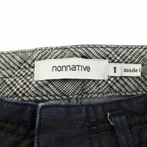 ノンネイティブ nonnative DWELLER JEANS DROPPED FIT デニム パンツ ジーンズ ストレッチ 1 紺 NN-P2616 /TK メンズ