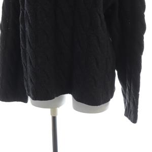 セオリー Theory 23AW FELTED WOOL CASH MOCK CABLE PO ニット セーター プルオーバー 長袖 S グレー 01-3301716 /RO レディース セオリー Theory 23AW FELTED WOOL CASH MOCK CABLE PO ニット