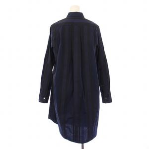 サカイ sacai シャツワンピース ひざ丈 長袖 レギュラーカラー
