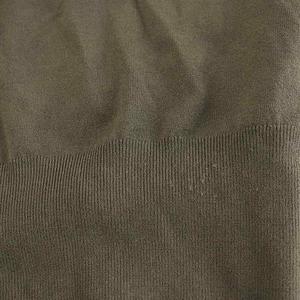 【中古】セオリー 21AW COMPACT CREPE CLEAW BOMBER KNIT2 カーディガン ジップアップ S カーキ セオリー Theory 21AW COMPACT CREPE CLEAW BOMBER KNIT2 カーディガン