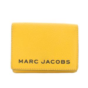 マークジェイコブス MARC JACOBS ザボールドミディアムトライフォールド THE BOLD MEDIUM TRIFOLD 財布 三つ折り レザー 黄 イエロー M0017141 /YT ●D レディース