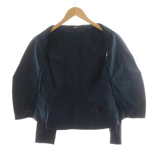 ♡極美品♡ 現行theory LANAI TAILOR ノーカラージャケット 紺 2025年最新】theory(セオリー)/tailor lanaiの人気アイテム