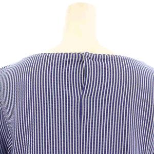 【新品未使用】23区　長袖ハイネックシャツ　ストライプ　M オンワード樫山 2025年最新】23区 レディース 長袖 シャツ・ブラウスの人気