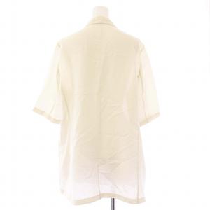 【中古】23区 オンワード樫山 25SS シアータンブラー ハーフスリーブ テーラードジャケット 半袖 38 アイボリー 23区 オンワード樫山 25SS シアータンブラー ハーフスリーブ