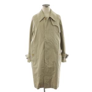 未使用品 マッキントッシュ MACKINTOSH オーバーサイズドラグランスリーブシングルブレステッドコート ステンカラーコート ロング丈 アウター 38 ベージュ GM-129BS /AN40 メンズ