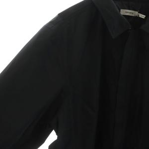 未使用品 ノンネイティブ nonnative STUDENT LONG COAT POLY TAFFETA WITH GORE-TEX 2L ステンカラーコート ロング丈 アウター 3 黒 ブラック NN-J4212 /AN39 メンズ