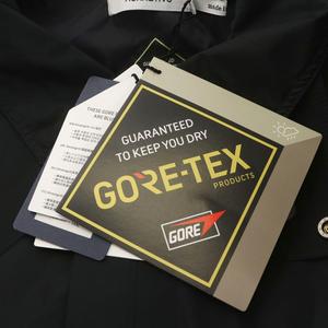 未使用品 ノンネイティブ nonnative STUDENT LONG COAT POLY TAFFETA WITH GORE-TEX 2L ステンカラーコート ロング丈 アウター 3 黒 ブラック NN-J4212 /AN39 メンズ