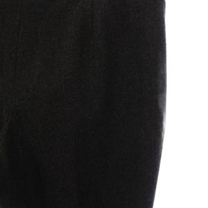 【中古】セリーヌ CELINE スラックスパンツ ジップフライ ストレート ウール 42 チャコールグレー /BB レディース セリーヌ CELINE スラックスパンツ ジップフライ ストレート ウール 42