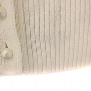 未使用品 ルネ Rene エンブロイダリーレースカーディガン サマーニット  