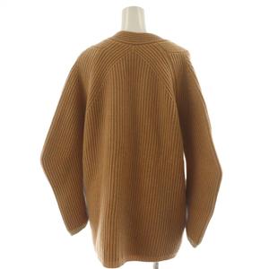 ドゥロワー Drawer 20AW 7G畦編みVネックカーディガン ウール カシミヤ  