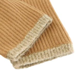 ドゥロワー Drawer 20AW 7G畦編みVネックカーディガン ウール カシミヤ