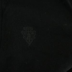 グッチ GUCCI カーディガン ニット Vネック 長袖 ロゴ刺繍 S ブラック 438134 /NQ メンズ