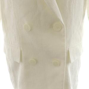 アナイ ANAYI 24SS ブッチャーハーフスリーブジャケット ダブル 半袖  