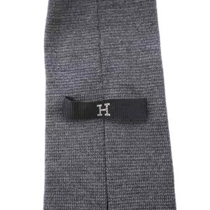 エルメス HERMES ネクタイ ニット レギュラータイ ストレッチ 無地